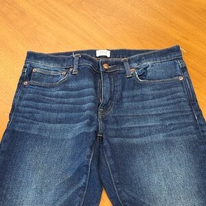 J. Crew Men's Dark Blue Slim Straight Jeans 484